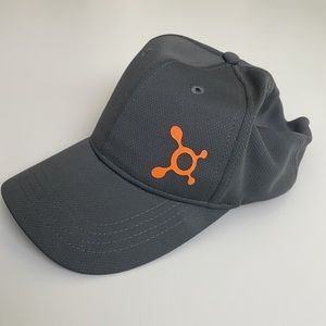 Orangetheory Unisex Snapback Cap Dark Gray -orange logo- adjustable strap- OS
